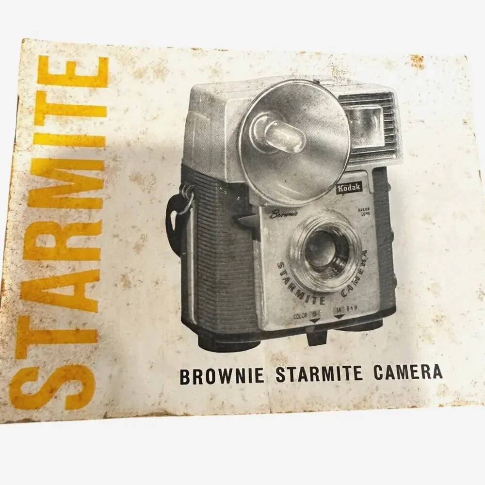 Kodak Vintage 'Brownie Starmite' Film Camera Dakon Lens Instruction Book - Picture 4 of 9